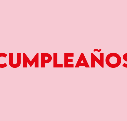 Cumpleaños